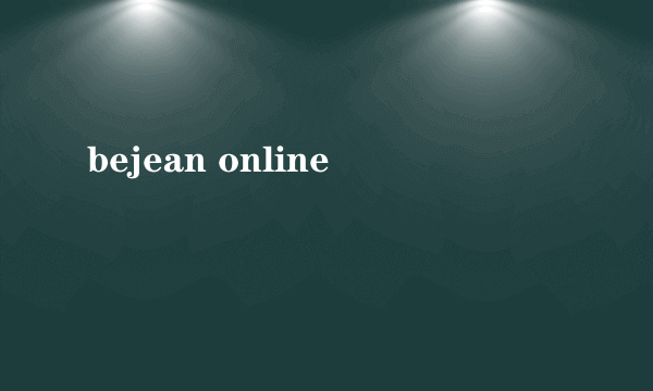 bejean online