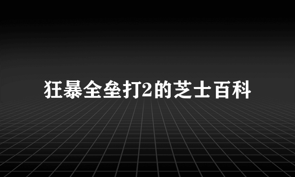 狂暴全垒打2的芝士百科