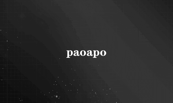 paoapo