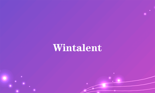 Wintalent