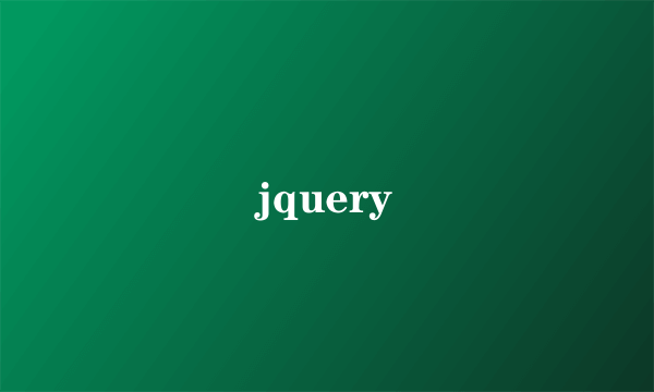 jquery