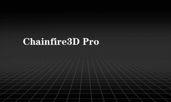 Chainfire3D Pro