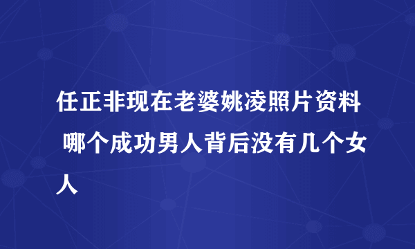 任正非现在老婆姚凌照片资料 哪个成功男人背后没有几个女人