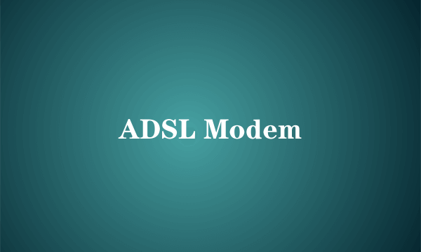 ADSL Modem