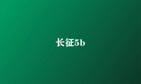 长征5b