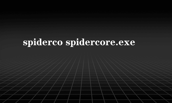 spiderco spidercore.exe