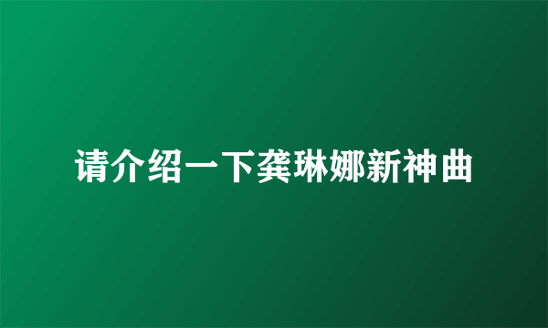 请介绍一下龚琳娜新神曲