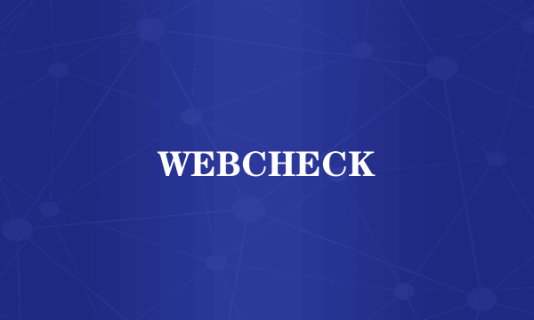 WEBCHECK