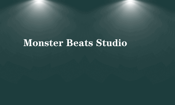 Monster Beats Studio ��ʲô