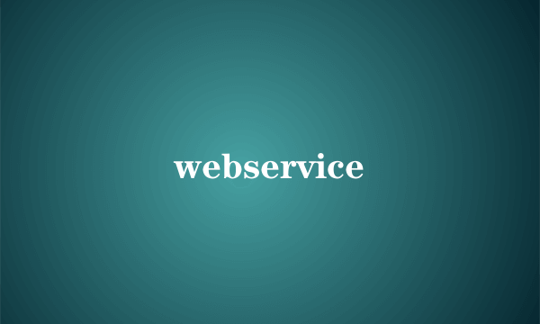 webservice