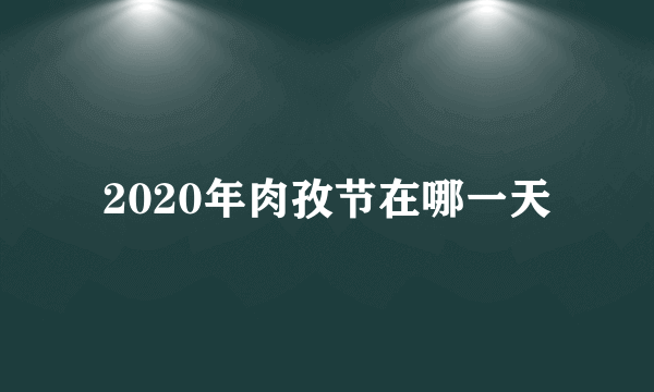 2020年肉孜节在哪一天