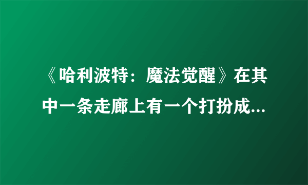 《哈利波特：魔法觉醒》在其中一条走廊上有一个打扮成新娘的女孩位置介绍