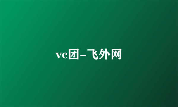 vc团-飞外网