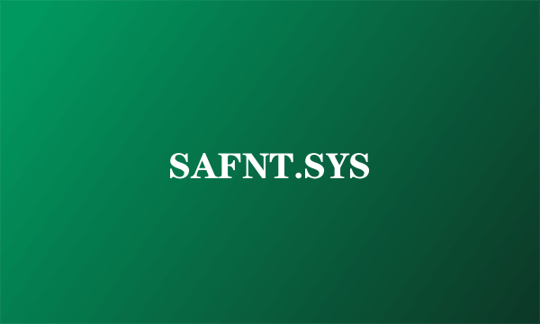 SAFNT.SYS