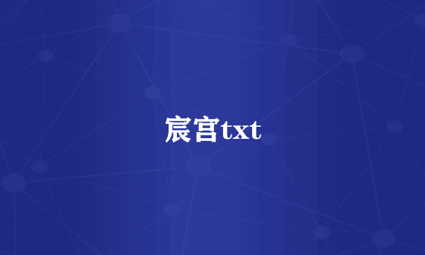 宸宫txt