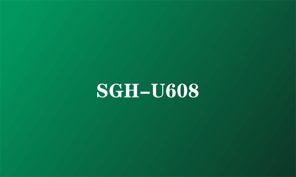 SGH-U608