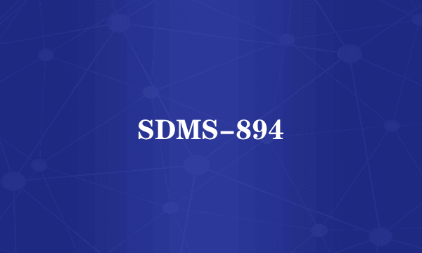 SDMS-894