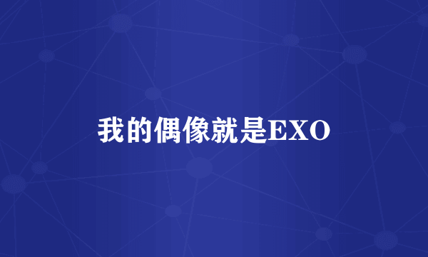 我的偶像就是EXO