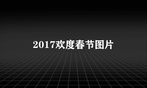 2017欢度春节图片