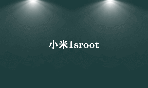 小米1sroot